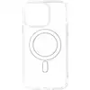 Image de Coque iPhone 14 Pro Max Bi-matière Antichoc Compatible MagSafe Transparent - Neuf