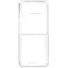 Image de Coque pour Galaxy Z Flip 4 Dos Rigide Coins Bumper Fine Légère Transparent - Neuf