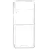 Image de Coque pour Samsung Z Flip 3 Dos Rigide Coins Bumper Fine Légère Transparent - Neuf