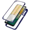 Image de Coque pour Samsung Galaxy A13 5G et A04s Dos Plexiglas et Avant Polymère Bleu - Neuf