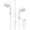 Image de Mayaxess, Casque filaire USB-C avec bouton deintégré, blanc