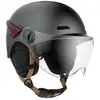 Image de Casque vélo Casr LED avec Visière pour Vélo & Trottinette Glow Anthracite Mat Taille L - Neuf