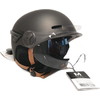 Image de Casque Casr Casque de protection Mobilité urbaine Glow avec clignotants LED Visière amovible Gris Sécurité
