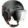 Image de Casque vélo Casr Casque LED avec Visière pour Vélo & Trottinette Glow Anthracite Mat M - Neuf
