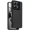 Image de Coque arrière semi-rigide en peau pour Xiaomi 14T Noir - Garantie 2 ans - Neuf