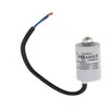Image de Condensateur Permanent 8 Mf A Fils 450 V Pour Lave Linge -...