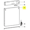 Image de Facade De Porte Zinc C00256855 Pour Lave Vaisselle