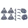 Image de Paliers De Fixation Panier Inférieur D'Origine (00418675, 418675) Lave-vaisselle Balay Bosch Gaggenau, Neff, Siemens