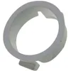 Image de Collerette Bouton Poussoir Blanc Pour Lave Vaisselle...