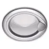 Image de Hublot Complet Gris Silver Fiat 647 Pour Lave Linge Indesit...