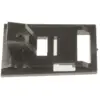 Image de Plaquette Noire Ouverture De Porte Pour Lave Linge Indesit - C00019690