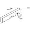 Image de Bandeau Assemble Aluminium Rep 510 Pour Lave Vaisselle Electrolux - 156088270