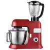 Image de Kitchencook - Robot Pétrin 6,5l Avec Blender - 1300w - 10 Vitesses+pulse - Mouvement Planétaire - Bol En Acier - Kit Pâtisserie - Neuf