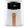 Image de Kitchencook - Friteuse Sans Huile 4l - 8 Programmes - Minuterie Numérique - Thermostat Réglable - 1400w - Blanc - Neuf