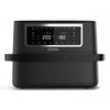 Image de Kitchen Cook AIRMED_W friteuse Double 10 L Autonome 2600 W Friteuse d'air chaud Noir - Neuf