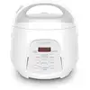 Image de Kitchencook - Cuiseur à Riz 2.2l - Panier Vapeur Intégré - 400w - 4 Menus De Cuisson Automatique - Départ Différé - Blanc - Neuf