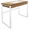 Image de Bureau 1 Tiroir Avec Sous-main Intégré Et Repose Tablette