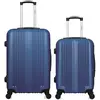 Image de HERO - Lot de 2 valises weekend et cabine ABS LIPARI
