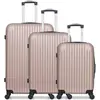 Image de HERO - Lot de 3 - Valise grand format, valise weekend et valise cabine CARPATES