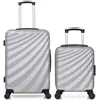 Image de WAVE PARIS - Lot de 2 - Valise weekend et valise cabine XXS DANUBE