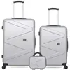 Image de WAVE PARIS - Lot de 3 - Valises Grand Format, Weekend et Vanity AMAZONE