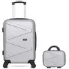 Image de WAVE PARIS - Lot de 2 - Valises Cabine et Vanity AMAZONE