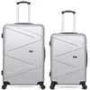 Image de WAVE PARIS - Lot de 2 - Valise grand format et valise weekend AMAZONE