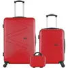 Image de WAVE PARIS - Lot de 3 - Valises Grand Format, Cabine et Vanity AMAZONE
