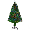 Image de Homcom   Sapin De Noël Artificiel Lumineux Led 120 Cm   130 Branches   Ø 60 Cm   Éclairage Multicolore   Usage Intérieur Uniquement