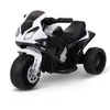 Image de Bmw - Moto Électrique Pour Enfants 3 Roues 6 V 2,5 Km/h Effets Lumineux Et Sonores Noir S1000 Rr