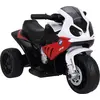 Image de HOMCOM Moto électrique enfants, 3 roues sous licence BMW S1000 RR, 6V et 2,5 Km/h, voiture électrique enfants avec effets lumineux et sonores, moto enfant, charge max. 20 kg, rouge