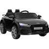 Image de HOMCOM Voiture électrique enfant véhicule électrique enfant Audi TT RS 12 V 30 W V. Max. 3 Km/h télécommande 2,4G Effets sonores + Lumineux Noir