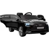 Image de HOMCOM Voiture électrique enfants sous Licence Audi e-tron Sportback, véhicule électrique 12V Max. 5 Km/h avec télécommande 2,4G, phares LED, musique, klaxon, port USB, MP3, noir