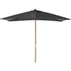 Image de Outsunny Parasol droit rectangulaire Parasol de jardin grande taille dim. 3L x 2l x 2,5H m gris fonc