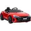 Image de HOMCOM Voiture électrique enfant 12 V - véhicule électrique avec télécommande parentale fournie - V. Max. 5 Km/h - effets sonores, lumineux - Audi RS E-tron GT rouge