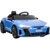 Image de HOMCOM Voiture électrique enfant 12 V - véhicule électrique avec télécommande parentale fournie - V. Max. 5 Km/h - effets sonores, lumineux - Audi RS E-tron GT bleu