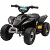 Image de HOMCOM Quad électrique pour enfants 18-36 mois véhicule à batterie 6V avec marche avant et arrière charge max. 20 kg 72 x 40 x 45,5 cm noir