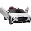Image de Voiture électrique pour enfant - HOMCOM - Bentley Bacalar - 2 moteurs 12V 25W - télécommande 2,4G - MP3 - klaxon - 2 phares - blanc