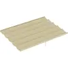 Image de Outsunny Toile de toit pour pergola tonnelle rétractable de 4 x 3 m - toile uniquement 350 x 260 cm beige