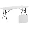 Image de Lot de 10 tables pliantes 8 places 180cm - Oviala REKKEM
