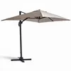 Image de Oviala   Parasol Déporté Inclinable Rotatif 2x3m   Structure Aluminium 100%   Toile Polyester Imperméable   Surface D'Ombrage 6m²