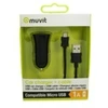 Image de Spring Chargeur Voiture 1Usb+Cable 1A Usb/Micro-Usb 1M Noir - Neuf