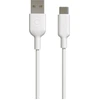 Image de Muvit, câble USB-C vers USB 2.0 charge rapide 3A et synchronisation 3m, blanc