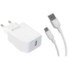 Image de Muvit For Change Pack Chargeur Secteur 12W+Cable Usb C 1.2M Blanc - Neuf
