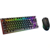 Image de AKUMA   Pack Gaming Sentai C03 WL Clavier TKL + Souris sans Fil Rechargeable Rétroéclairé, AZERTY Français, 3200 DPI   Pack pour PC PS4 PS5   Noir   Plug & Play - Neuf