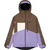 Image de PICTURE Seen Veste de ski 2 couches pour femmes avec capuche marron S