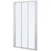 Image de Ondee - Zen - Porte De Douche Missi - Coulissante 3v - Finition Blanc - 90x185cm
