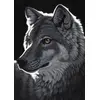Image de Puzzle Grafika Schim Schimmel - Night Wolf - 1000 pièces Jigsaw