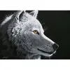 Image de Puzzle GRAPHIQUE Loup light 1000 pièces