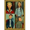 Image de Puzzle Grafika L'  uvre de Modigliani - 1000 pi ¨ces d'art